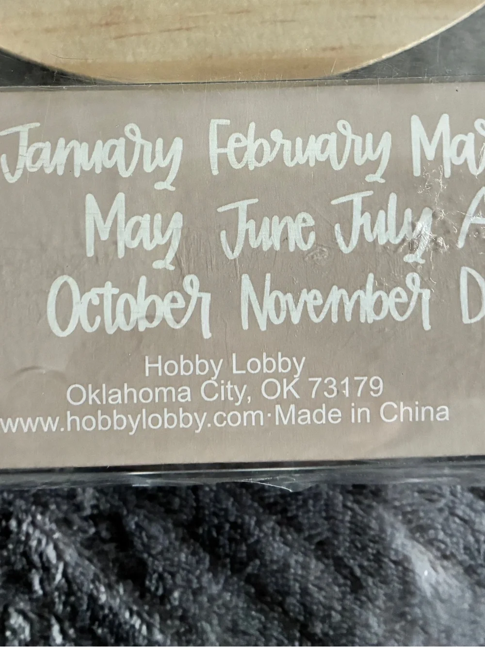 Sweet Reusable Birth Announcement Sign All 12 months, Engraved Natural Wood NEW!